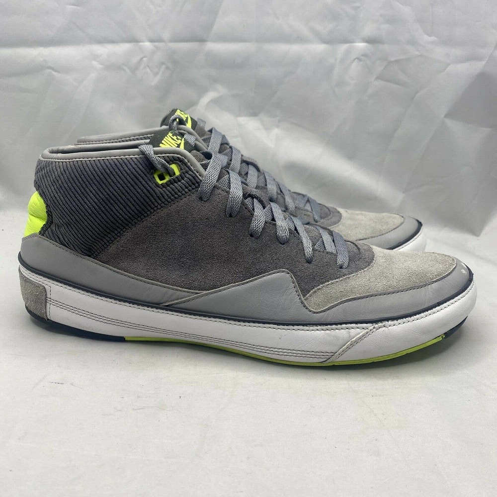Nike Zoom Talache 1 Mid Sneakers Grey Volt Quickstrike 318212-001 Mens Sz 11 - Picture 2 of 9